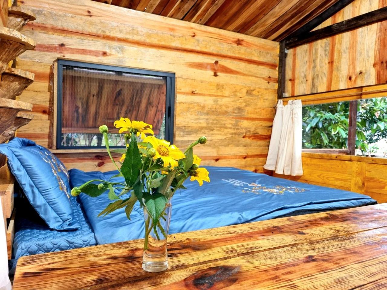Homestay Vuon Trai Cay Nhiet Doi Vo Uu Garden Bao Loc Exteriör bild
