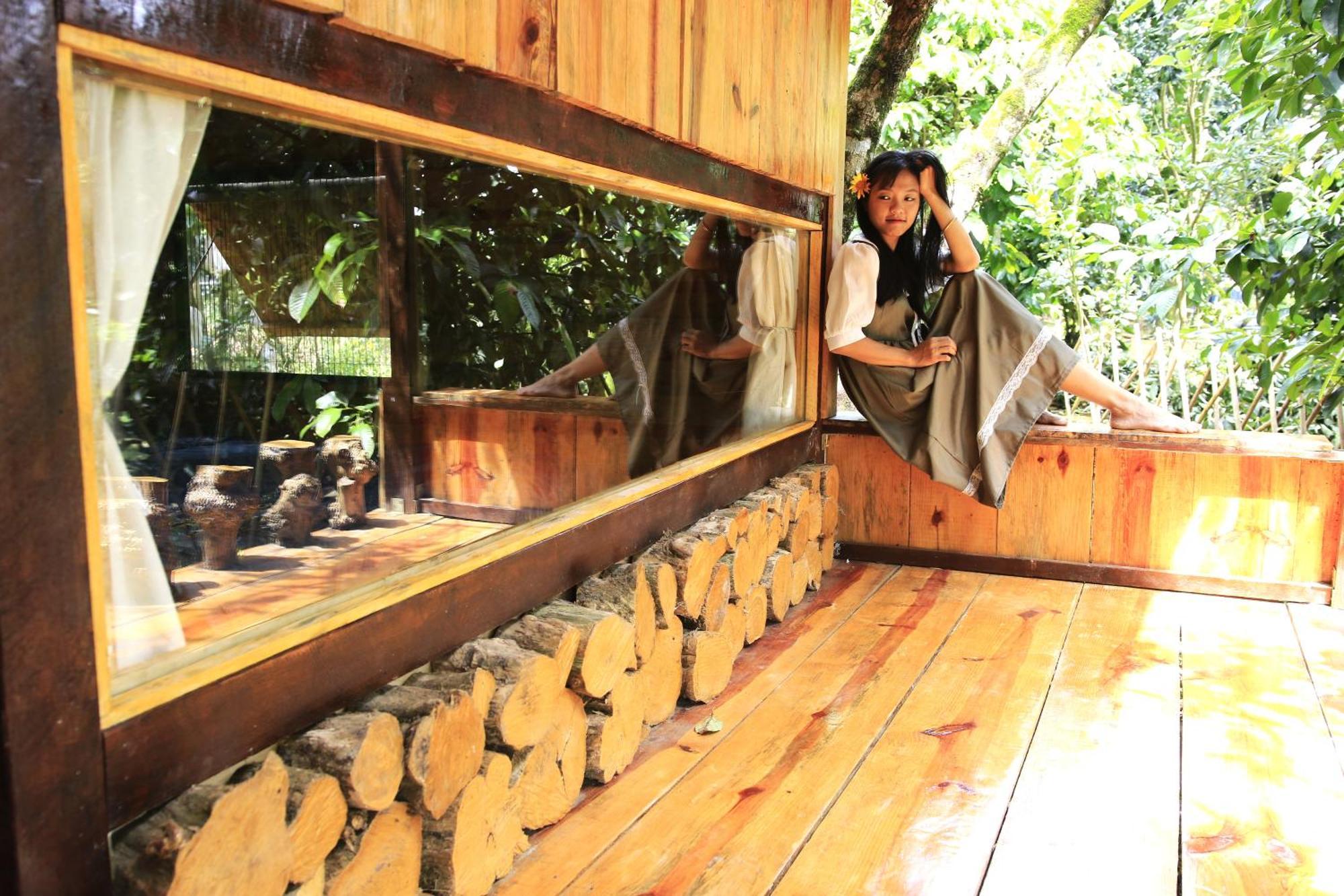 Homestay Vuon Trai Cay Nhiet Doi Vo Uu Garden Bao Loc Exteriör bild