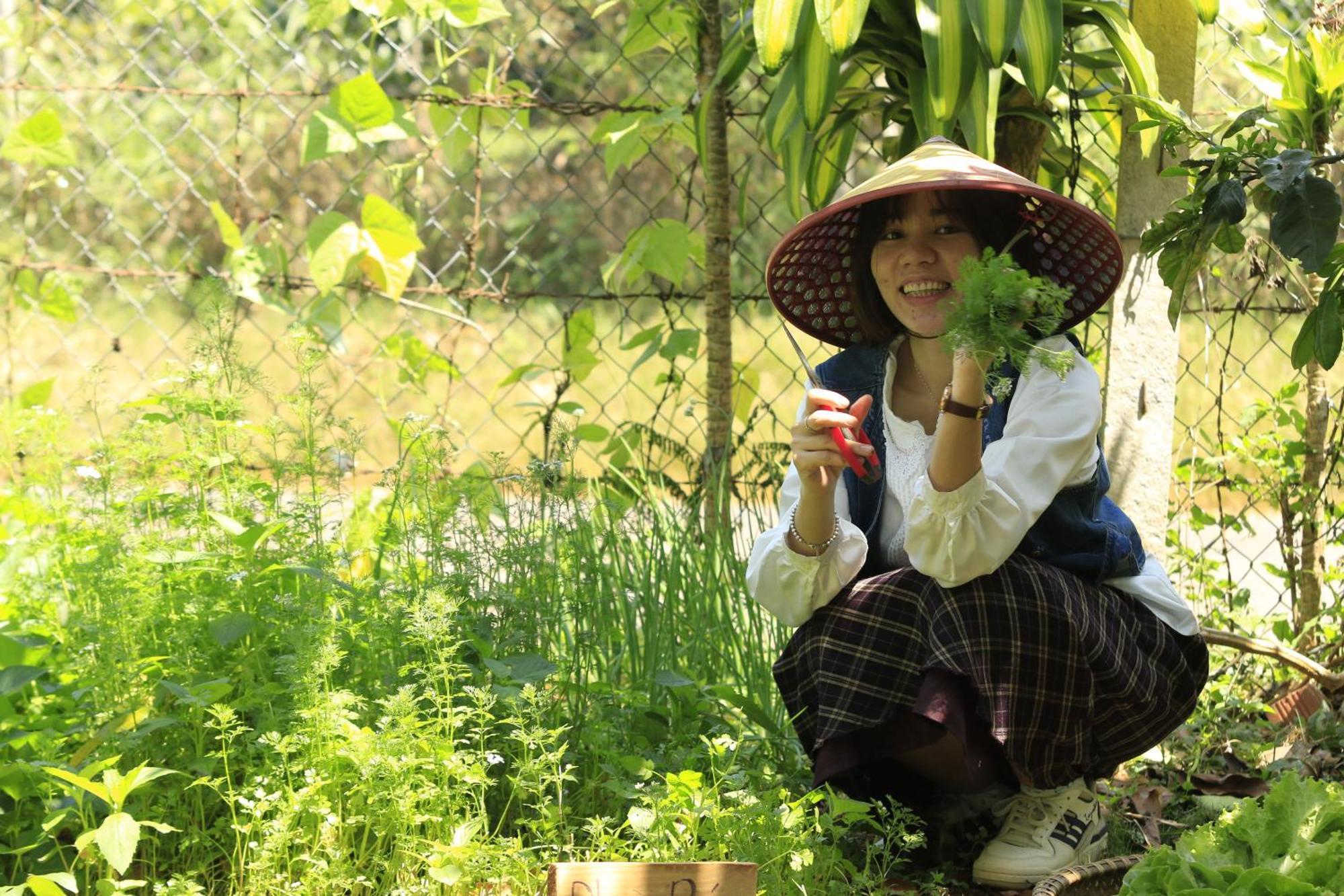 Homestay Vuon Trai Cay Nhiet Doi Vo Uu Garden Bao Loc Exteriör bild