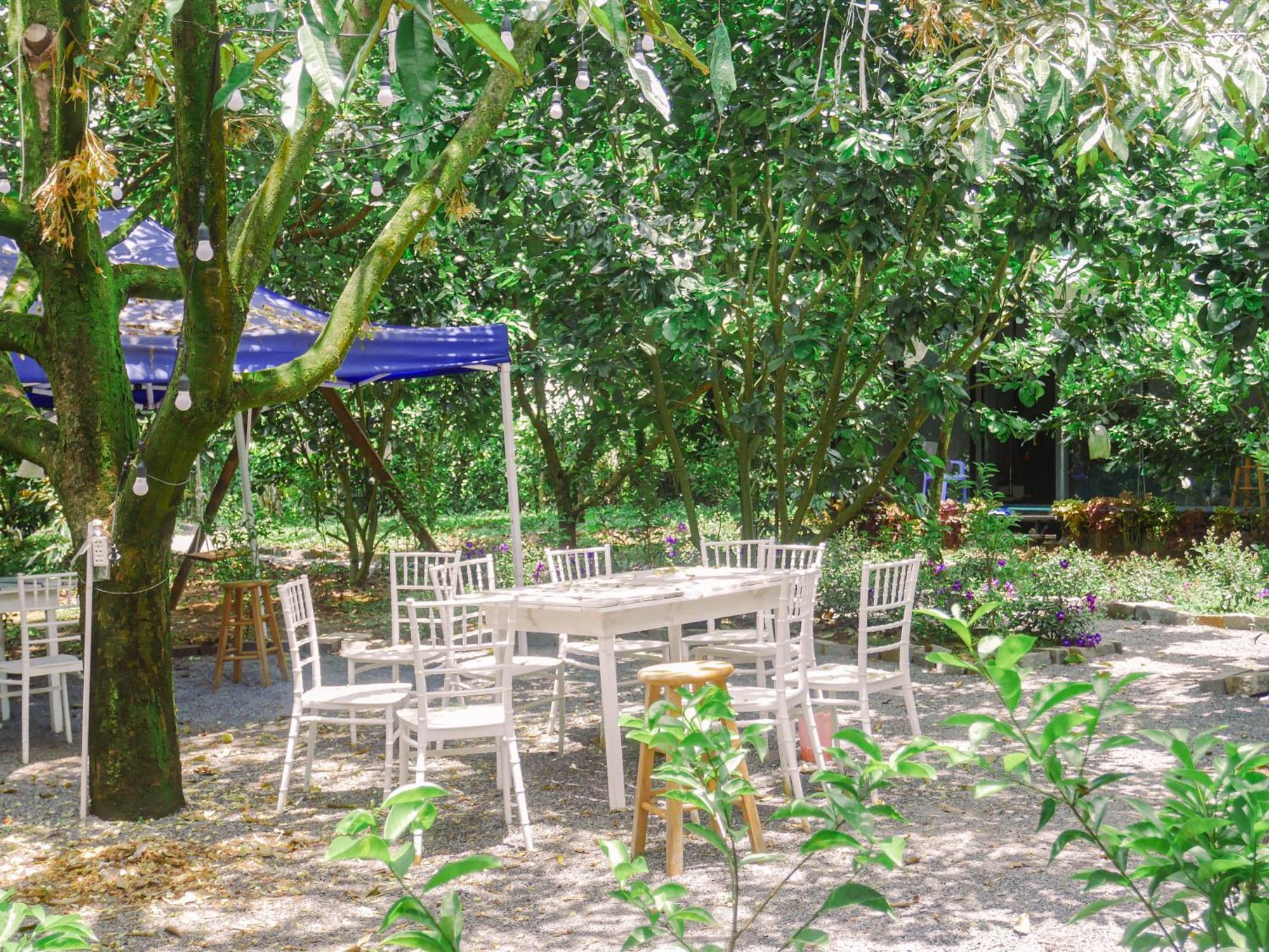 Homestay Vuon Trai Cay Nhiet Doi Vo Uu Garden Bao Loc Exteriör bild