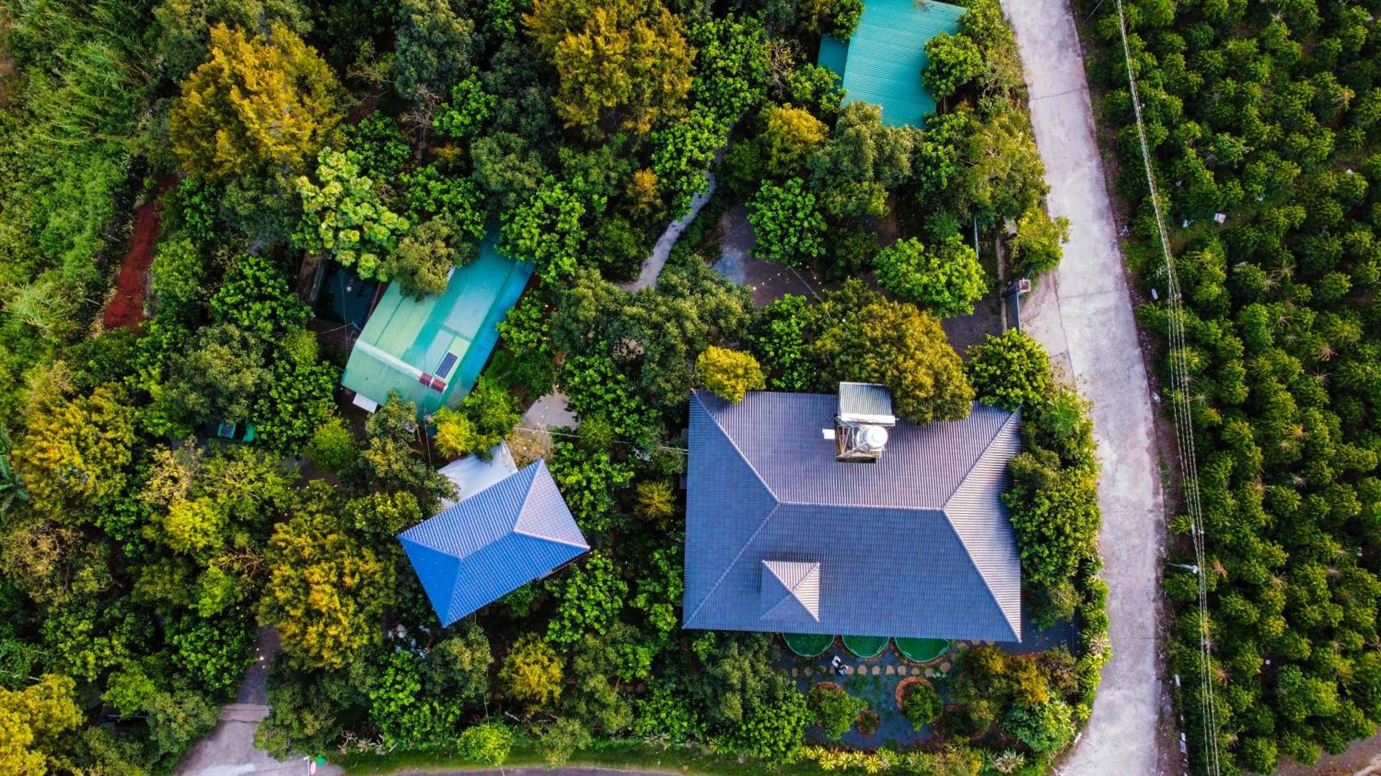 Homestay Vuon Trai Cay Nhiet Doi Vo Uu Garden Bao Loc Exteriör bild